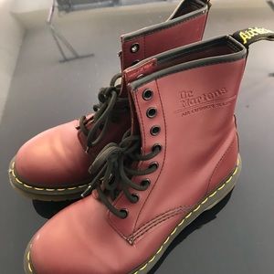 Maroon Doc Martens